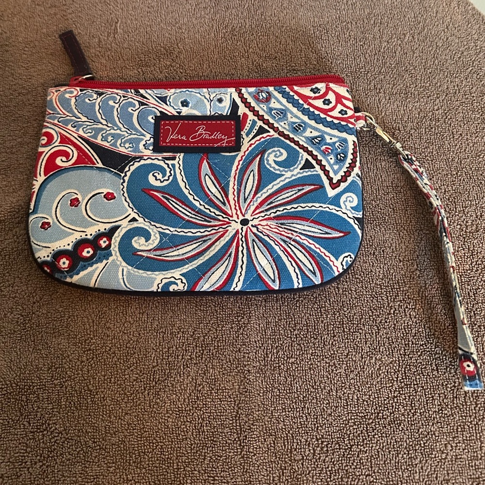 Vera Bradley Coastal Seaside Wristlet